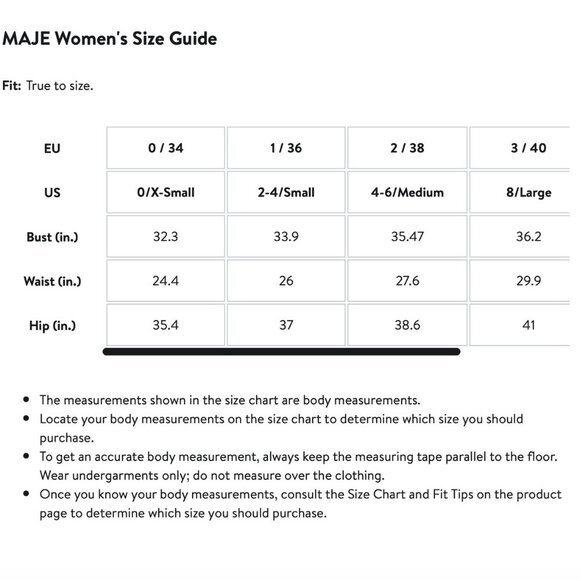 Maje Silky Pajama Style Blouse or Top Charline High Low Style - Euro Designer - Picture 9 of 9